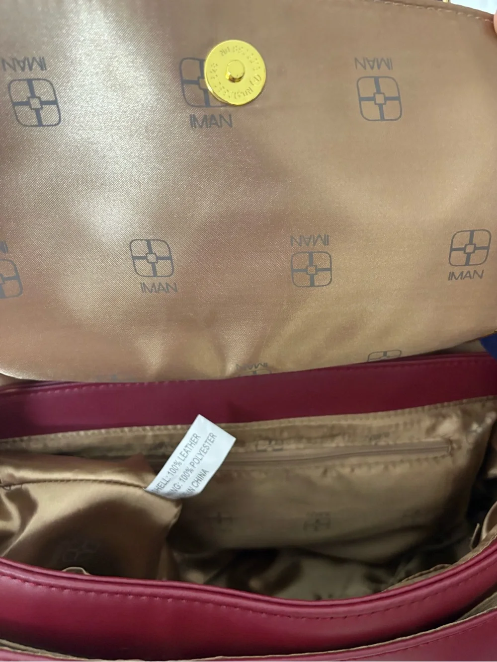 IMAN structured satchel